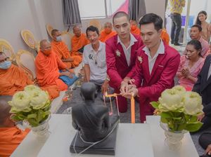 Pernikahan Gay Thailand Dihujat Netizen Indonesia, Ini Kata Sang Pengantin