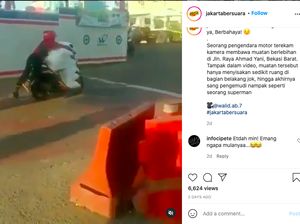 Lihat Perilaku Pengendara Ini Bikin Banyak Istigfar