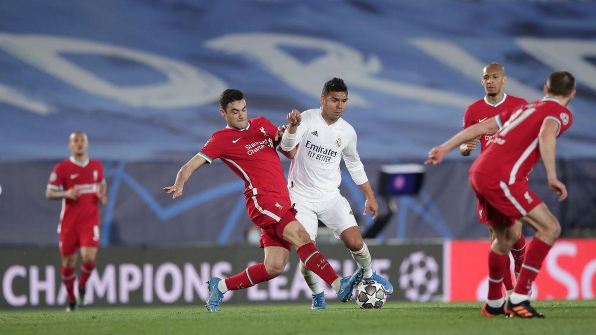 Liverpool rajanya comeback di Eropa, bisakah melakukannya lawan Real Madrid? (Getty Images/Gonzalo Arroyo Moreno)