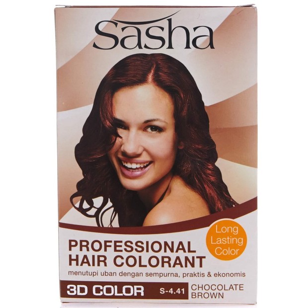 Sasha Professional Hair Colorant hadir dengan pilihan warna beragam/shoope.co.id