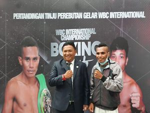 Kejuaraan Tinju WBC: Tibo Monabesa Vs Toto Landero Digelar Besok