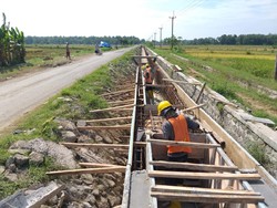 Brantas Abipraya Kebut Modernisasi Irigasi di Indramayu & Majalengka