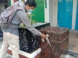Lagi, Fasum di Pedestrian Kudus City Walk Hilang Dicuri