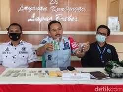 Petugas Temukan Ribuan Butir Psikotropika yang Dilempar ke Lapas Brebes