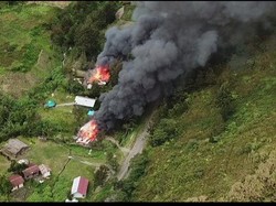 TNI-Polri Kembali Kontak Tembak dengan KKB di Ilaga Papua