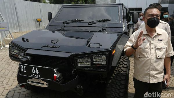 Penampakan Mobil Rantis Maung Milik Sufmi Dasco
