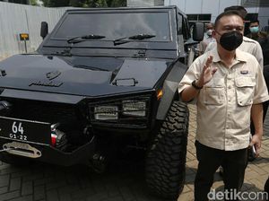 Penampakan Mobil Rantis Maung Milik Sufmi Dasco