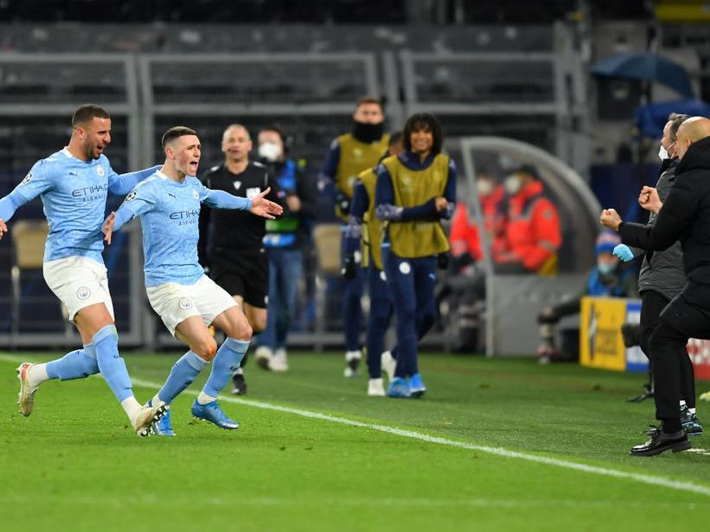 Dortmund Vs Man City: Menang 2-1, The Citizens ke Semifinal