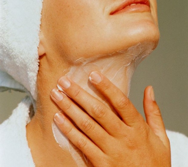 mencegah kulit leher kendur