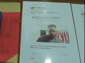 Hina Komjen Paulus Waterpauw, Pria di Jayapura Diciduk