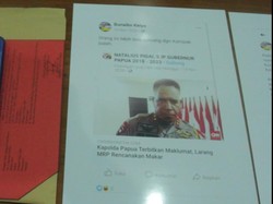 Hina Komjen Paulus Waterpauw, Pria di Jayapura Diciduk