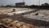 Begini Lho... Persiapan Pengecoran Depo LRT Jatimulya