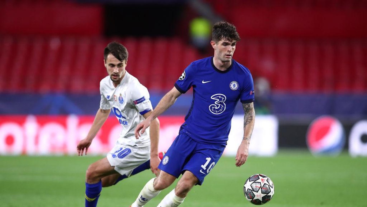 Christian Pulisic dan Zack Steffen menorehkan sejarah di Liga Champions (Getty Images/Fran Santiago)