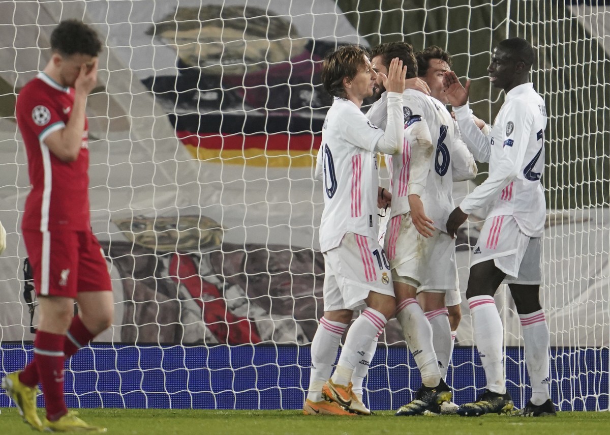 7 Data dan fakta setelah Liverpool disingkirkan Real Madrid di perempatfinal Liga Champions. (Foto: AP/Jon Super)