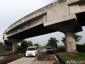 Proyek Interchange Km 149 Tol Gedebage Tak Kunjung Rampung