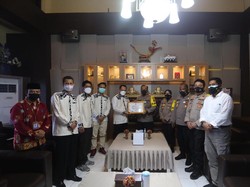 Perkuat Sinergitas, KPU Kalimantan Tengah Temui Kapolda