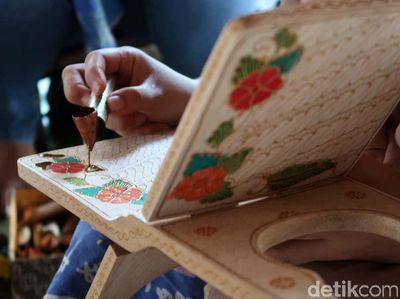 Potret Sentra Produksi Rekal Motif Batik di Bantul