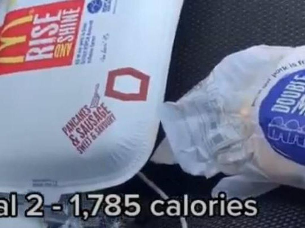 TikToker Coba Makan 10.000 Kalori Sehari, Ini Menu Santapannya