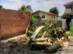Ribut Warga Pekanbaru dengan Dishub Berujung Tembok Penutup Jalan