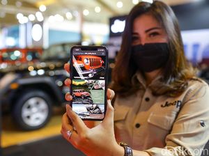 Akali Pandemi, Pameran Mobil Kini Andalkan Barcode