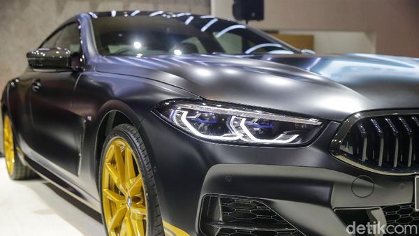 Cuma Ada 1 di RI, Ini Tampang BMW Seri 8 Golden Thunder Edition
