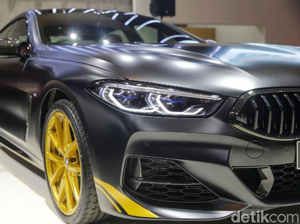 Cuma Ada 1 di RI, Ini Tampang BMW Seri 8 Golden Thunder Edition