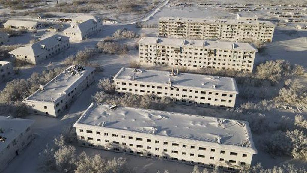 Melihat Vorkuta dari Dekat, Kota Mati yang Membeku Diselimuti Es Melihat Vorkuta dari Dekat, Kota Mati yang Membeku Diselimuti Es