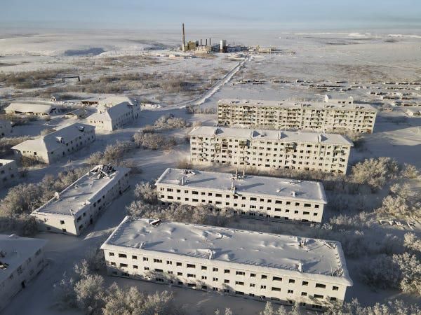 Melihat Vorkuta dari Dekat, Kota Mati yang Membeku Diselimuti Es