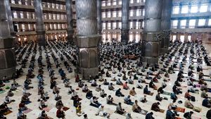 Salat Jumat Pekan Pertama Ramadhan di Masjid Istiqlal