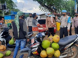 Kampung Sehat 2, Polda NTB Pantau Titik Keramaian Jelang Buka Puasa