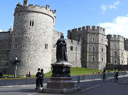 Intip Suasana Kastil Windsor Jelang Pemakaman Pangeran Philip