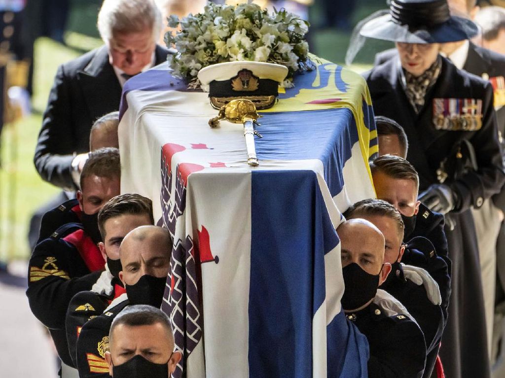 Foto-foto Pemakaman Pangeran Philip