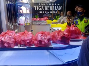 Pencurian di Toko Emas Ini Capai Kerugian Rp 85 M