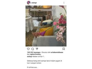 Mesranya! Istri Positif Corona, Ridwan Kamil Siaga Sambil Tiduran di Sofa Mesranya! Istri Positif Corona, Ridwan Kamil Siaga Sambil Tiduran di Sofa