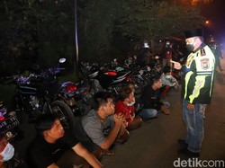 Balap Liar di Mojokerto Digerebek, 84 Motor Disita 120 Pemuda Diamankan
