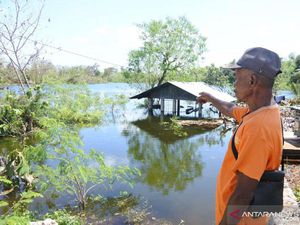 BMKG: Danau Baru di Kupang Muncul Akibat Cuaca Ekstrem Saat Badai Seroja BMKG: Danau Baru di Kupang Muncul Akibat Cuaca Ekstrem Saat Badai Seroja