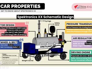Tim Spektronics ITS Pertahankan Juara Chem-E-Car Internasional