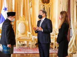Dubes RI Bertemu Presiden Panama, Bahas Kerjasama Bilateral-Serahkan Surat