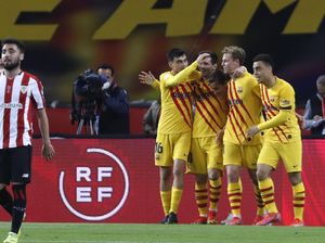 Bilbao Vs Barcelona: Menang 4-0, Lionel Messi dkk Juara Copa del Rey! Bilbao Vs Barcelona: Menang 4-0, Lionel Messi dkk Juara Copa del Rey!