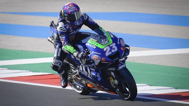 Kualifikasi MotoGP Portugal 2021 Enea Bastianini di Kualifikasi MotoGP Portugal 2021.