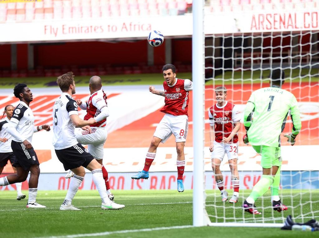 Gol Ceballos Dianulir VAR, Arsenal Vs Fulham Imbang di Babak I Gol Ceballos Dianulir VAR, Arsenal Vs Fulham Imbang di Babak I
