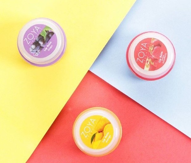 Zoya Cosmetics Lip Balm mengandung vitamin E dan shea butter /shoope.co.id