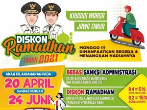 Pemprov Jatim Beri Diskon Ramadhan untuk Pajak Kendaraan