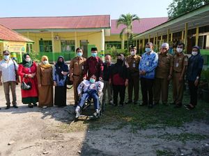 DPRD Jambi Beri Bantuan Kursi Roda untuk Siswa Penyandang Disabilitas