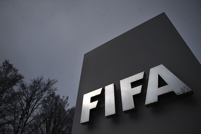 ZURICH, SWITZERLAND - FEBRUARY 25:  A FIFA logo seen near the headquarter Home of FIFA ahead of tomorrows Extraordinary FIFA Congress to elect a new FIFA President at Hallenstadion on February 25, 2016 in Zurich, Switzerland.  (Photo by Matthias Hangst/Getty Images)