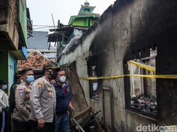 Polisi Tak Temukan Kaitan Kebakaran Jakbar dengan Cekcok Pasutri