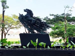 Instalasi Seni Karya I Nyoman Nuarta Mejeng di Apartemen Mewah Instalasi Seni Karya I Nyoman Nuarta Mejeng di Apartemen Mewah