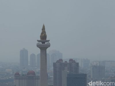 Penampakan Jakarta yang Masih Dikepung Polusi Udara
