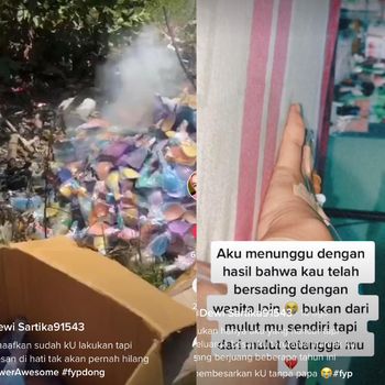 Cerita Sebenarnya di Balik Kisah Wanita yang Viral Bakar Souvenir Pernikahan - Wolipop