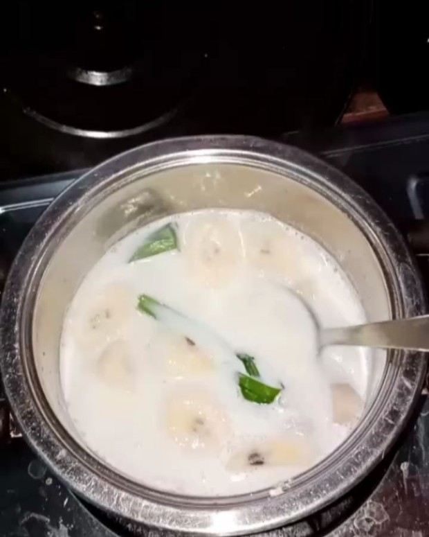 Kolak Pisang Fiber Creme/instagram.com/menudietkuu_ Kolak Pisang Fiber Creme memiliki cita rasa enak dan nikmat/instagram.com/menudietkuu_